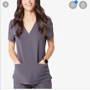 Figs charcoal scrub set